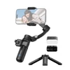 Kép 1/20 - TOKQI M02 AI készlet kézi 3 tengelyes kardánstabilizátor - levehető távirányítós mini állvánnyal, mágneses LED-kitöltő fénnyel és Al-követő mozdulattal