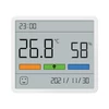 Kép 1/20 - ATuMan TH1 Higrométer beltéri LCD kijelző hőmérséklet, páratartalom monitor órával