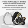 Kép 13/14 - CCZ Melody In-Ear Monitor fülhallgató, zajszűrés, színpadi dinamikus fejhallgató - Fekete, C típus
