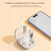 Kép 2/13 - Lenovo EA200 vezeték nélküli BT5.4 fejhallgató, félig behelyezhető, nulla nyomású viselés - Fehér