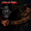 Kép 4/19 - North Edge Mach Watch Pilot Watch Napelemes Férfi karóra, 50M vízálló - Fekete