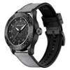 Kép 13/19 - North Edge Mach Watch Pilot Watch Napelemes Férfi karóra, 50M vízálló - Fekete