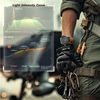 Kép 5/10 - North Edge Mach Watch Pilot Watch Napelemes Férfi karóra, 50M vízálló - Ezüst