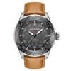 Kép 7/10 - North Edge Mach Watch Pilot Watch Napelemes Férfi karóra, 50M vízálló - Ezüst