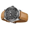 Kép 8/10 - North Edge Mach Watch Pilot Watch Napelemes Férfi karóra, 50M vízálló - Ezüst