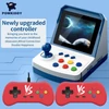 Kép 2/12 - POWKIDDY A6 Plus Retro kézi játékkonzol 1000+ klasszikus játékkal - Piros és fehér