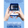 Kép 10/12 - POWKIDDY A6 Plus Retro kézi játékkonzol 1000+ klasszikus játékkal - Piros és fehér