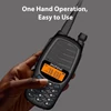 Kép 6/12 - BAOFENG BF-UV6HP 10 W walkie talkie interphone, VHF UHF kétsávos, 128 csatorna, FM vétel - Fekete