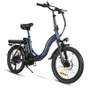 Kép 19/20 - SAMEBIKE CY20 összecsukható elektromos kerékpár, 20*2,35 hüvelykes küllős kerék, 350 W-os motor - Sötétkék