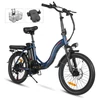 Kép 20/20 - SAMEBIKE CY20 összecsukható elektromos kerékpár, 20*2,35 hüvelykes küllős kerék, 350 W-os motor - Sötétkék