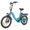 Kép 20/20 - SAMEBIKE CY20 összecsukható elektromos kerékpár, 20*2,35 hüvelykes küllős kerék, 350 W-os motor - Világos kék