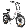 Kép 19/20 - SAMEBIKE CY20 összecsukható elektromos kerékpár, 20*2,35 hüvelykes küllős kerék, 350 W-os motor - Fehér