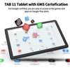 Kép 5/9 - 10,1 hüvelykes 1280*800 IPS Clear érintőképernyő, Android 13 táblagép - Kék