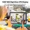 Kép 7/9 - 10,1 hüvelykes 1280*800 IPS Clear érintőképernyő, Android 13 táblagép - Kék