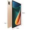 Kép 2/11 - 10,1 hüvelykes képernyő, 5G hívás, Snapdragon 888 processzor, 128 GB-os bővíthető memória táblagép, 8 GB + 256 GB - Szürke