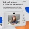 Kép 6/9 - 1080P digitális fényképezőgép, digitális videokamera 32 GB-os TF kártyával - Fehér