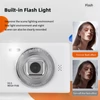 Kép 9/9 - 1080P digitális fényképezőgép, digitális videokamera 32 GB-os TF kártyával - Fehér