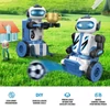 Kép 8/8 - Programozó robot, szárépítő játék, oktató építőkockák - 3 az 1-ben száras játék