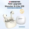 Kép 14/14 - MONSTER N-Lite208 vezeték nélküli fülhallgató, BT 5.4 fülbe helyezhető fejhallgató - Bőr színű