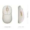 Kép 3/10 - Xiaomi Wireless Mouse 3 XMWXSBO3YM - Kettős mód 2,4 GHz és BT, nagy sebesség, ergonomikus kialakítás - Bézs