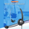 Kép 7/14 - H360 3,5 mm-es vezetékes számítógépes fejhallgató mikrofonnal, univerzális irodai / Call Center egyoldalas fejhallgató