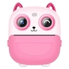 Kép 7/14 - Nagy tisztaságú azonnali nyomtatási kamera, mini kamera hőnyomtatással gyermekek számára - Pink
