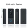 Kép 3/14 - Aoresac ajtócsengő kamera, vezeték nélküli 2.4G WiFi, 2K 3MP HD éjszakai látó video ajtócsengő hangjelzéssel