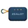 Kép 18/20 - ZEALOT S75 Outdoor BT 5.2 hangszóró, 10 W térhatású hang, hordozható kerékpáros hangszóró szíjjal - Kék
