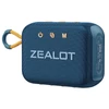 Kép 1/20 - ZEALOT S75 Outdoor BT 5.2 hangszóró, 10 W térhatású hang, hordozható kerékpáros hangszóró szíjjal - Kék