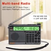 Kép 11/20 - HanRongDa HRD-757 többsávos rádió (FM AM MW SW V.UHF AIR WB) - Zöld