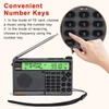 Kép 2/16 - HanRongDa HRD-757 többsávos rádió (FM AM MW SW V.UHF AIR WB) - Narancs