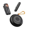 Kép 1/17 - hohem MIC-01 egy trigger / egy 2.4G vezeték nélküli, mágnes/kapcsos mikrofon - Fekete, C típusú Android okostelefonokhoz, táblagépekhez Vlog / élő közvetítés / interjú