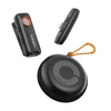 Kép 2/17 - hohem MIC-01 egy trigger / egy 2.4G vezeték nélküli, mágnes/kapcsos mikrofon - Fekete, iPhone 14/13/12/11