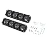 Kép 3/8 - Motorkerékpár spotlámpák, motorkerékpár LED-es menetlámpák (2 db) - 4 lencse