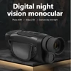 Kép 7/20 - Éjjellátó monokulár, 2,5K videó / 40 MP fotó / 8X zoom infravörös monokulár - Fekete