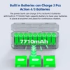 Kép 6/20 - aMagisn AA08 3 foglalatos Power Bank, 20 W-os akkumulátordoboz, akkumulátortöltő