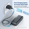 Kép 11/20 - aMagisn AA08 3 foglalatos Power Bank, 20 W-os akkumulátordoboz, akkumulátortöltő