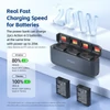 Kép 13/20 - aMagisn AA08 3 foglalatos Power Bank, 20 W-os akkumulátordoboz, akkumulátortöltő