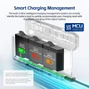 Kép 10/15 - aMagisn AC11 3 foglalatos Power Bank, 20 W-os akkumulátordoboz, akkumulátortöltő