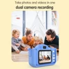 Kép 13/18 - X13S 1080P Kids digitális fényképezőgép, aranyos digitális videokamera gyerekeknek - Kék