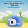 Kép 14/18 - X13S 1080P Kids digitális fényképezőgép, aranyos digitális videokamera gyerekeknek - Kék