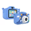 Kép 2/13 - X12S 1080P Kids digitális fényképezőgép, aranyos digitális videokamera gyerekeknek - Kék