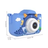 Kép 5/13 - X12S 1080P Kids digitális fényképezőgép, aranyos digitális videokamera gyerekeknek - Kék