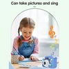 Kép 9/13 - X12S 1080P Kids digitális fényképezőgép, aranyos digitális videokamera gyerekeknek - Kék