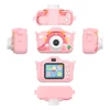 Kép 3/13 - X12S 1080P Kids digitális fényképezőgép, aranyos digitális videokamera gyerekeknek - Pink