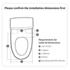 Kép 8/20 - Smartmi 2 Pro intelligens WC-ülés - fűtött, automatikus öblítés, LED világítás, öntisztító fúvóka