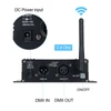 Kép 5/8 - DMX 512 2.4G vezeték nélküli vezérlő, adó-vevő, LCD kijelző teljesítmény