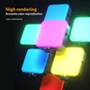 Kép 8/15 - Zseb RGB videolámpa, LED kitöltő lámpa, 3200K-6500K szabályozható videokonferencia lámpa
