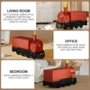 Kép 15/19 - Vintage Container Train illóolaj diffúzor távirányítóval otthoni használatra - Narancs