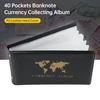 Kép 10/10 - 40 zsebes bankjegy/valutagyűjtő album, 20 lapos átlátszó dollárjegytartók